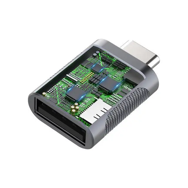 Alt view image 2 of 7 - USB-C to USB 3.0 Adapter (2-Pack), Thunderbolt 4/3 to USB Female OTG for MacBook 2025, iPad 2025, Samsung, More Type-C Devices