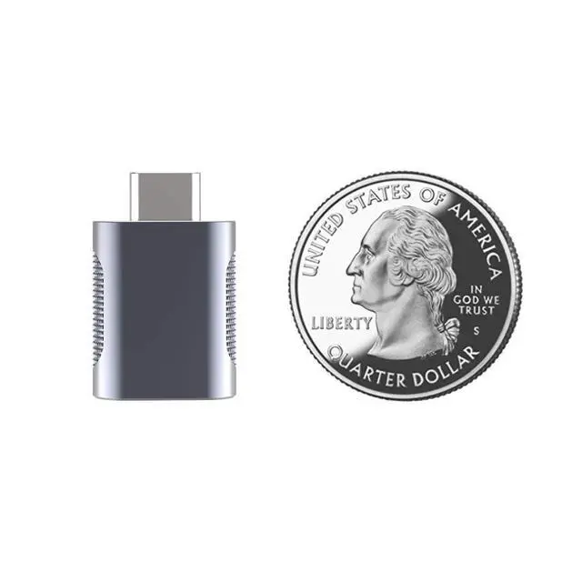 Alt view image 7 of 7 - USB-C to USB 3.0 Adapter (2-Pack), Thunderbolt 4/3 to USB Female OTG for MacBook 2025, iPad 2025, Samsung, More Type-C Devices
