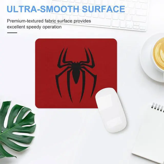 Alt view image 3 of 7 - Gaming Mouse Pad,Red Spider Mouse Pad 7.1x8.7 Inch Computer Mouse Mat Keyboard Full Desk Mousepad for Gaming, Office, Home