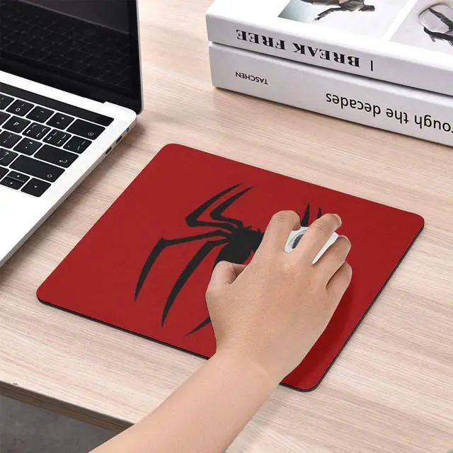 Alt view image 6 of 7 - Gaming Mouse Pad,Red Spider Mouse Pad 7.1x8.7 Inch Computer Mouse Mat Keyboard Full Desk Mousepad for Gaming, Office, Home