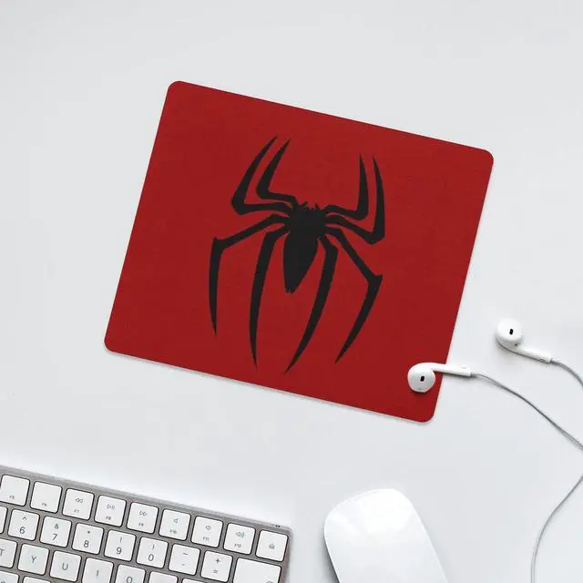 Alt view image 7 of 7 - Gaming Mouse Pad,Red Spider Mouse Pad 7.1x8.7 Inch Computer Mouse Mat Keyboard Full Desk Mousepad for Gaming, Office, Home