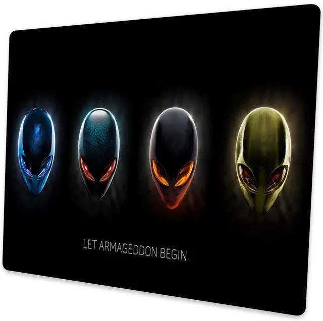 Main image of Alien Mouse pad, Personalized Design sci-fi Style Computer Rubber Mouse pad