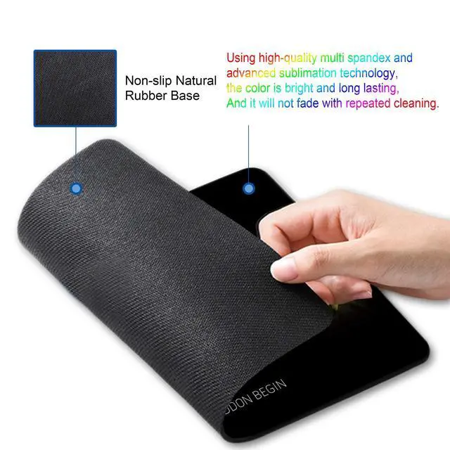 Alt view image 4 of 7 - Alien Mouse pad, Personalized Design sci-fi Style Computer Rubber Mouse pad