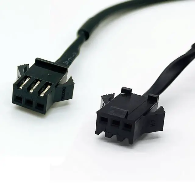 Alt view image 5 of 6 - ARGB Female Cable, 1-to-1 ARGB Extension Cable, 5V 3-Pin Digital Addressable RGB Extension Cable, ARGB PC Cables, 11.8 Inches, 3-Pack