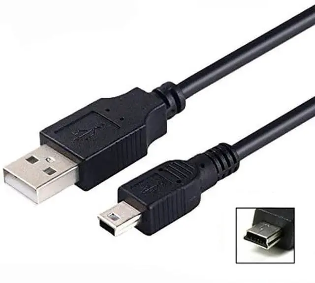 Alt view image 3 of 3 - 3Ft USB A (Type A) to Mini B USB 2.0 Data and Charger Cable for Old Android, PS3 Controller, MP3 Player, Gopro Hero 3, Blue Yeti, Digital Camera, Garmin & More