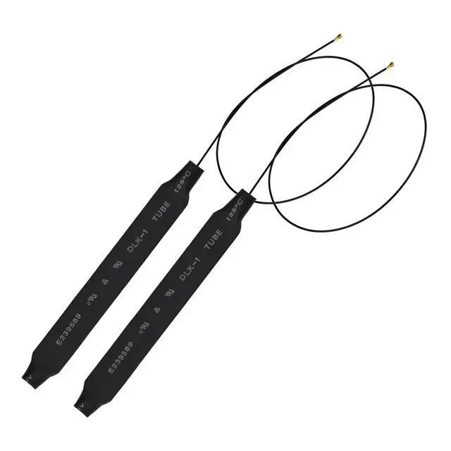Alt view image 2 of 6 - Internal WiFi Antenna Dual Band 2.4GHz 5GHz WiFi Antennae with 11.8in Cable for M.2 NGFF Network Card PC Desktop Computer