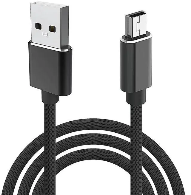 Main image of Mini USB Cable 3.3FT, Mini USB 2.0 Cable, USB Mini B Cord, Compatible with Garmin Nuvi GPS, SatNav, Dash Cam, Camera, PS3 Controller, Hard Drive, GoPro Hero 3+