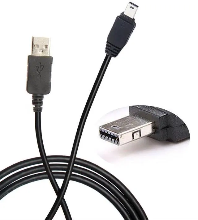 Main image of 3.3ft /12-Pin USB Cable Compatible with Casio Exilim Camera,Replacement Charger Cable & Data Sync Cord for FC200S,TR100,TR150,TR200,ZR20,ZR200,ZR300,ZR310,ZR400,ZR500,ZR510,ZR1000,ZR1100,ZR1300