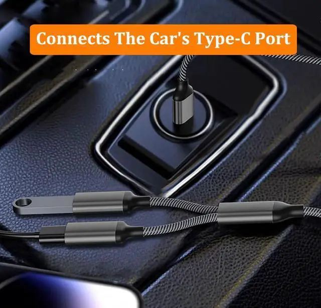 Alt view image 5 of 7 - USB C Male to Dual USB Female Adapter, USB Splitter, Type C OTG Adapter, Dual Port Hub, Compatible with iPhone 15 Max, MacBook Pro, iPad Air, Surface GO, Xbox One