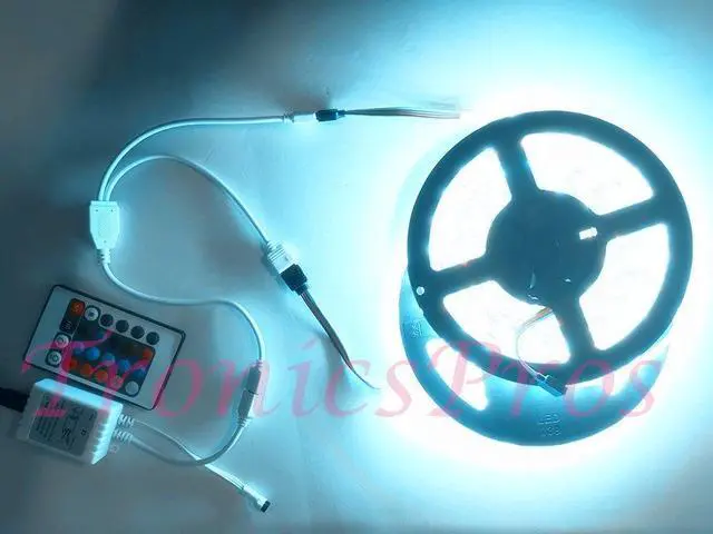 Alt view image 4 of 7 - 4 Pin RGB LED Strip Splitter Cable 2 Way 1 to 2 Splitter Connector SMD 5050 3528 2835 RGB LED Tape Ribbon Splitter- 12inch, White, 1pc