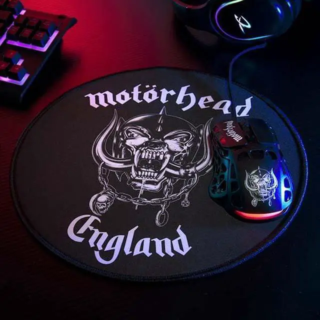 Alt view image 2 of 2 - Motorhead Wired Gaming Mouse - 7200 Dpi Optical Sensor Gaming Mouse - Ergonomic Shape - 7 Programmable Buttons - Officially Licensed Gift