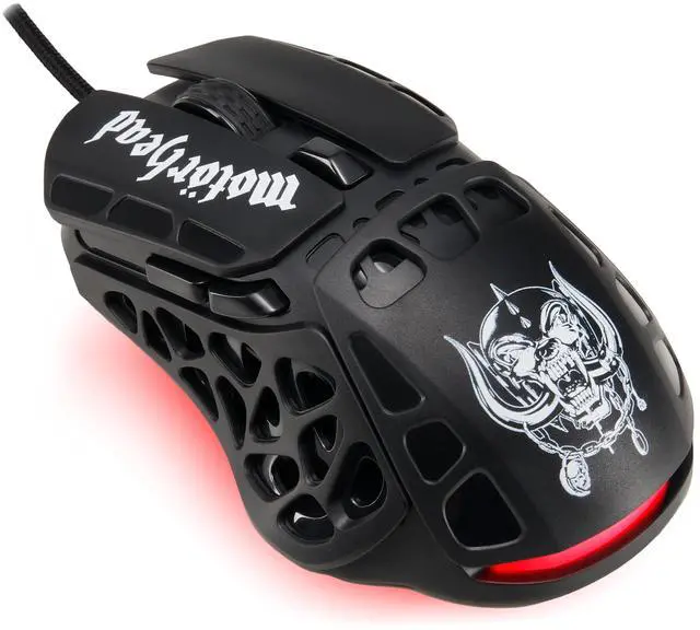 Main image of Motorhead Wired Gaming Mouse - 7200 Dpi Optical Sensor Gaming Mouse - Ergonomic Shape - 7 Programmable Buttons - Officially Licensed Gift