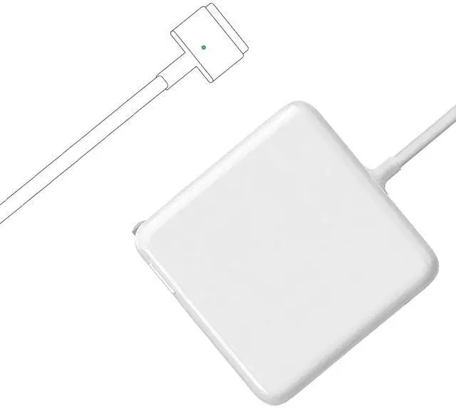 Main image of Mac Book Pro Charger 85W - Magnetic 2 T-Tip Power Adapter, Compatible with Mac Book Pro 13-Inch & 15-Inch (Between 2012-2017)