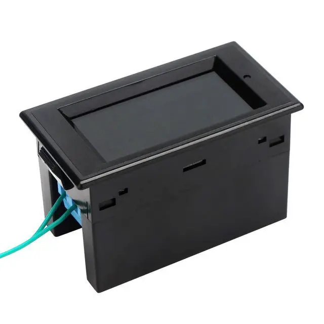 Alt view image 3 of 7 - AC Power Meter, AC 80-300V 100A Voltage Current Color LCD Display Panel, Digital Voltmeter Ammeter Watt Active Power Energy Battery Monitor Multimeter Volt Amp Meter with Current Transformer CT