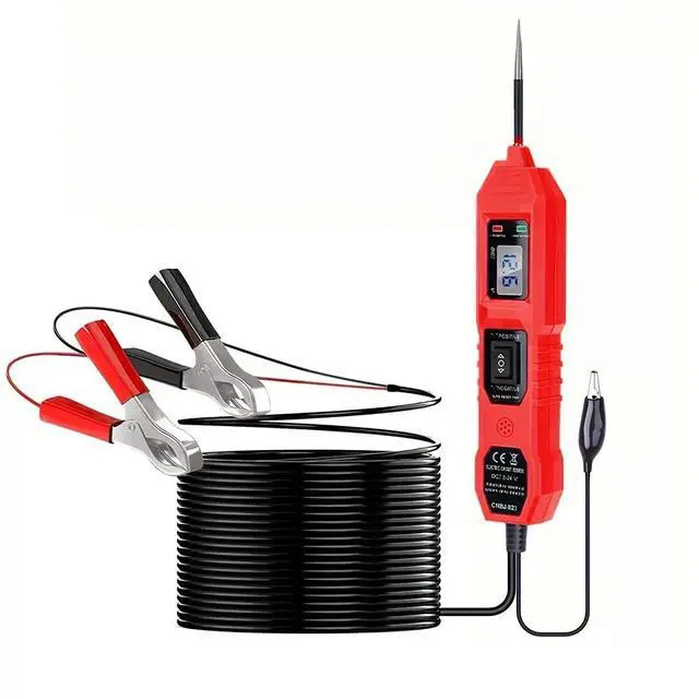 Main image of Car Circuit Tester,Multifunctional Component Activation Electrical Voltage Circuit Tester with LCD Display, 3.5-36V AC/DC Power Tester Digital Display Short Circuit Finder for Continuity Testing