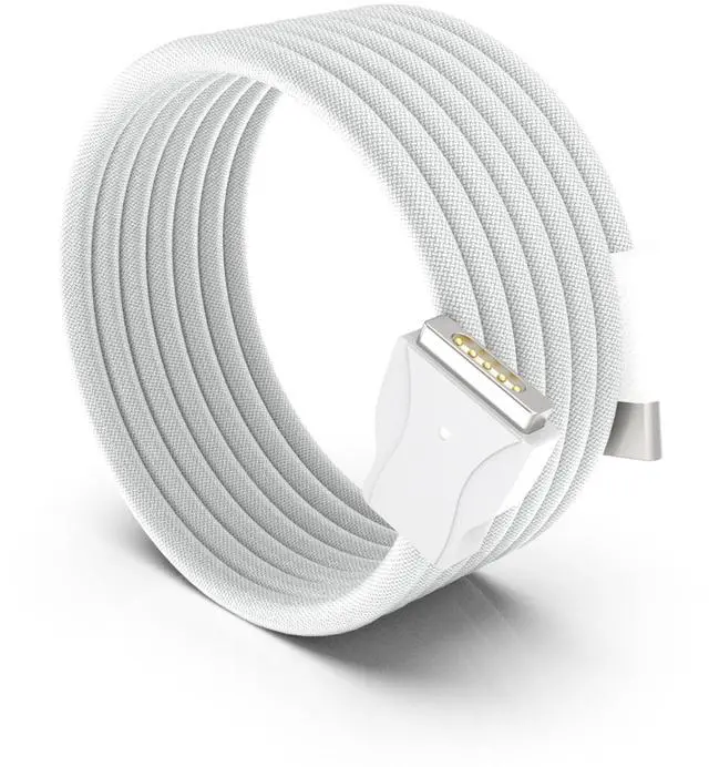Main image of Magnetic 2 Laptop USB C Charging Cable, 85W 20V 4.25A, 5ft Nylon Braided, Compatible with MacBook Air Pro 2012-2017
