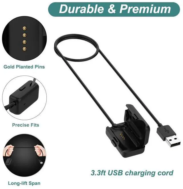 Alt view image 4 of 6 - Charging Cable for Shokz OpenSwim S700/Aftershokz Xtrainerz AS700, Replacement Charger USB Cable Cord for Shokz OpenSwim/Xtrainerz Headphones
