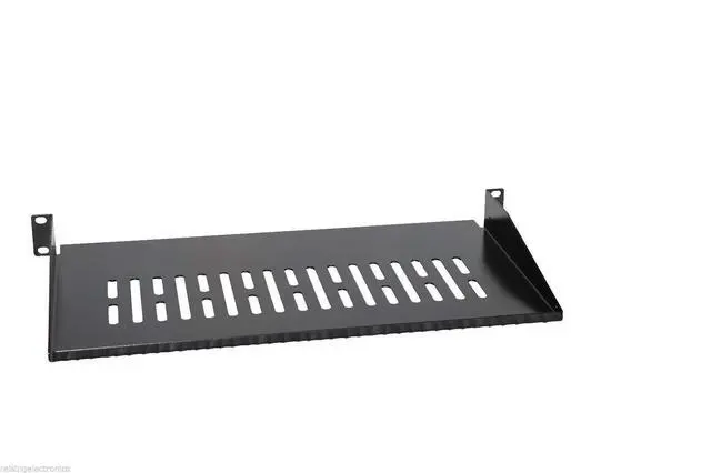 Alt view image 5 of 5 - Server Shelf Cantilever Tray Vented Shelves Rack Mount 19 Inch 1U 8Inch(200mm) Deep