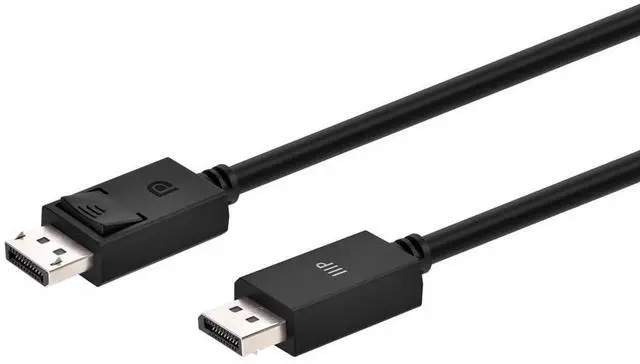 Main image of DisplayPort 2.1 Cable 80Gbps 8K HDR 4K240Hz Ultra High-Speed 1.5ft Black