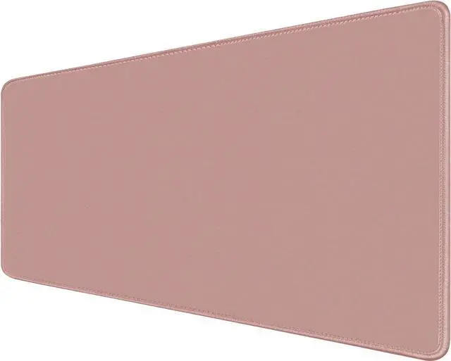 Main image of Large Mouse Pad, XXL Extended Computer Keyboard Mouse Mat with Stitched Edges, 31.5" x 15.7" Non-Slip Waterproof Rubber Base Office Big Long Gaming Mousepad for Work, Game, Office, Home, Pink