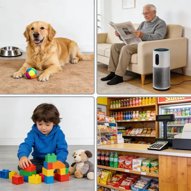 Alt view image 4 of 7 - Mini Camera, HD Night Vision Home Nanny - Smallest WiFi Wireless Spy Camera with Motion Detection, App Control, Cloud Storage and SD Storage for Pet/Infant/Car Surveillance