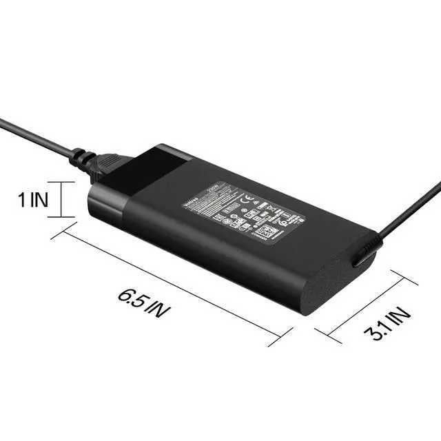 Alt view image 5 of 7 - 230W 19.5V 11.8A AC Power Adapter Fit for HP Omen 15 16 17 Omen Transcend 16 Victus 15 16 ZBook Fury 16 G8 G9 G10 ZBook 15 G7 G8 M41303-001 TPN-DA12 N22367-001 Laptop Charger