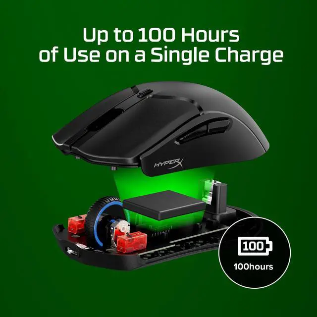 Alt view image 7 of 7 - Pulsefire Haste 2 Mini Wireless Gaming Mouse for PC Compact Lightweight Bluetooth 2.4GHz Black