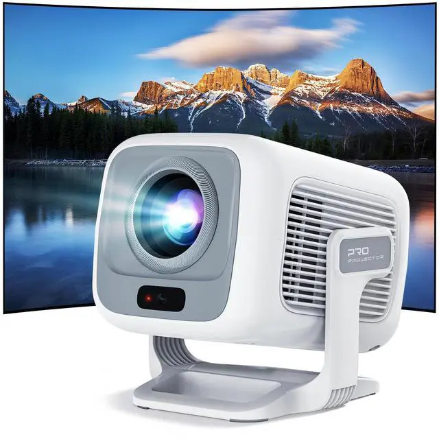 Main image of Native 1080P Smart Mini Projector with WiFi 6 Bluetooth 5.4, Full HD 4K Support Auto Focus&Keystone,Built-in Apps Android TV OS,Stereo Speakers,Portable Movie Projector for iPhone Home Outdoor WEMI X3