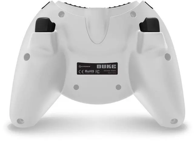 Alt view image 2 of 5 - Duke Wired Controller for Xbox Series X|S/Xbox One/Windows 10 -White- Officially Licensed (Xbox 20th Anniversary Limited Edition)