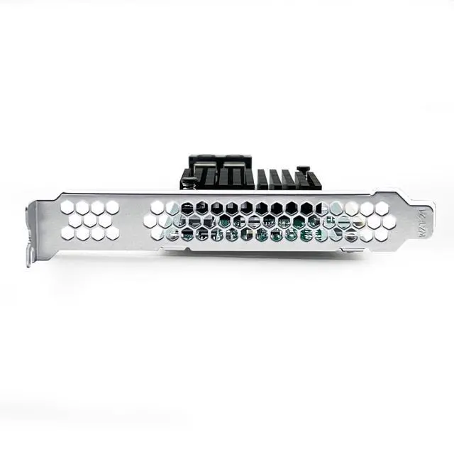Alt view image 6 of 7 - H!Fiber 12G Internal PCIe Controller Card, 8 Ports 12Gb/s SATA + SAS HBA Card, Broadcom's 3008 Chip, PCI Express 3.0 X8, 2X Mini SAS SFF-8643 Ports, Same as 9300-8I with Low Profile Bracket