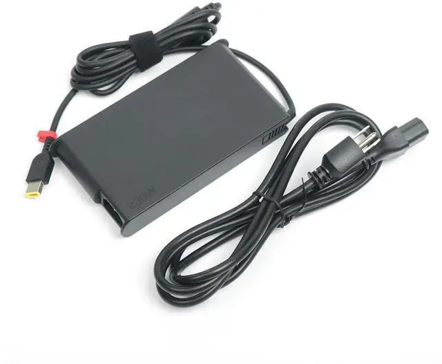 Main image of 20V 11.5A 230W Slim Tip AC Adapter for Legion 5i Gen 9 Legion Slim 5 Gen 9 (16 AMD) ThinkBook 16p Gen 4, Compatible P/N: ADL230SCC3A, SA10R16890, 02DL144., Black