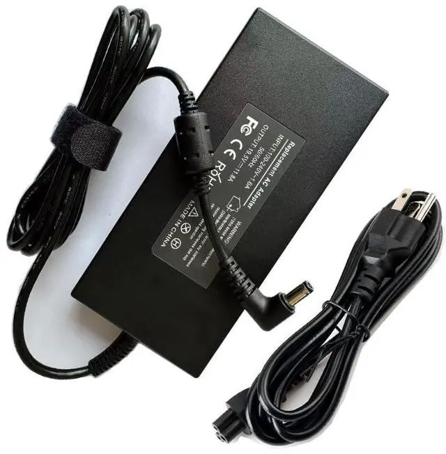 Main image of 230W AC Charger Compatible with Msi GF63 GF75 GF65 GF76 GS66 GS76 GS65 GE75 GP65 GL63 GL66 GL65 GL75 GE62MVR GE63 GE63VR GE65 GE72MVR GE73 GE73VR GE75 Katana Alpha Sword Crosshair Stealth 15 16 17