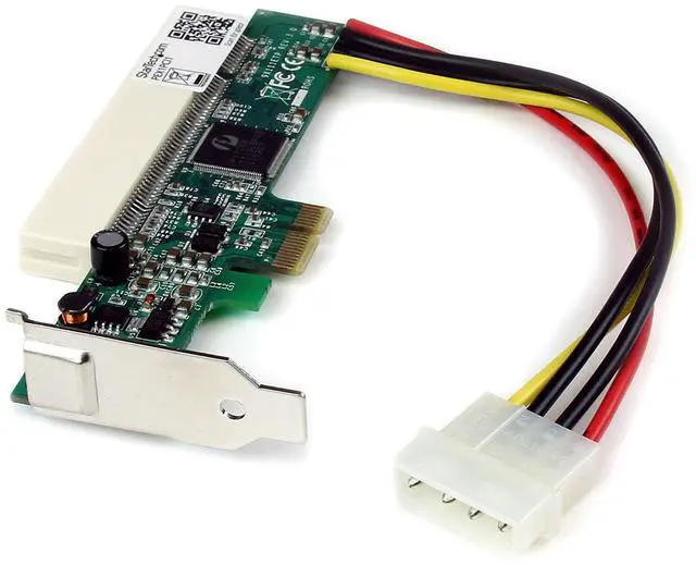 Main image of PCI Express to PCI Adapter Card - PCIe to PCI Converter Adapter with Low Profile / Half-Height Bracket , TAA (PEX1PCI1)