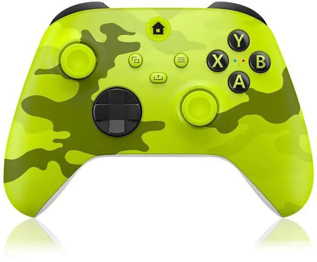 Main image of Xbox One Controller,Xbox Controller Wireless for Xbox One, Xbox Series X/S,Wireless Controller with 3.5mm Audio Jack,with 2.4GHz Wireless Adapter,Camo Yellow