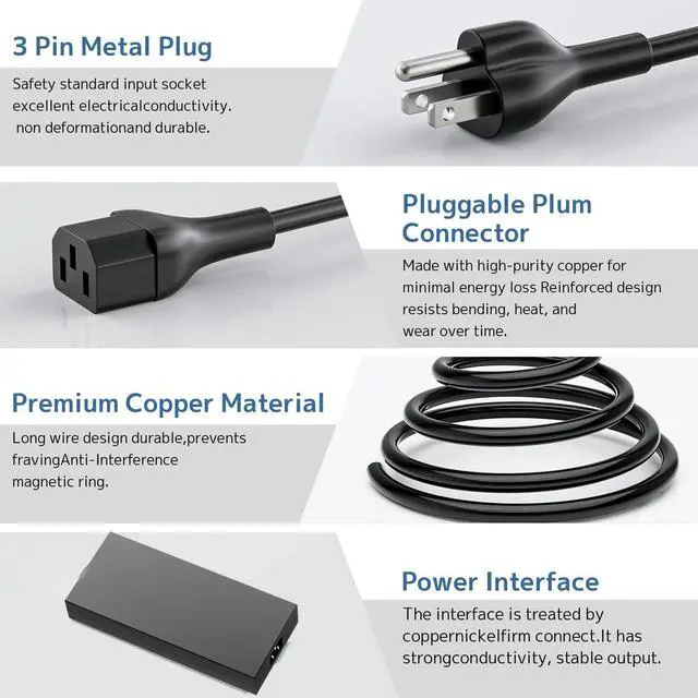 Alt view image 5 of 7 - Laptop Charger 230W 240W USB Tip Fit for MSI Stealth A16 16 17 GS77 CreatorPro Z17 Z16 HX Raider GE66 GE76 Leopard GP66 GP76 A20-240P2A ADP-230GB D Power Supply Adaptery
