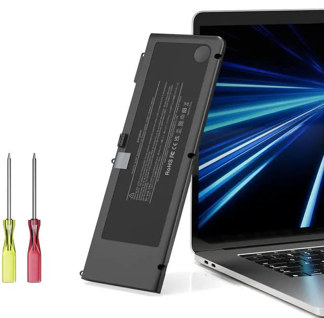 Main image of Battery for MacBook Pro 15 Inch A1286 Early 2011 Late 2011 Mid 2012, Laptop Battery Replacement Model A1382 Battery EMC 2353 2563 2556 7200mAh (Upgraded 6.2 Versions)