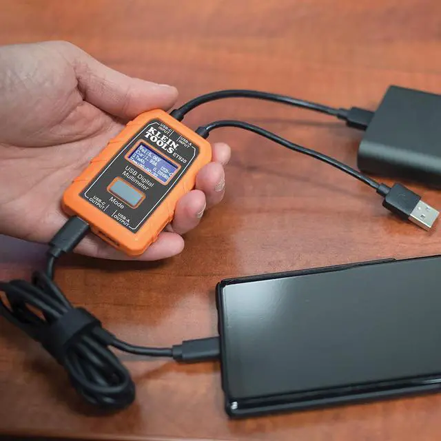 Alt view image 7 of 7 - ET920 USB Power Meter, USB-A and USB-C Digital Meter for Voltage, Current, Capacity, Energy and Resistance