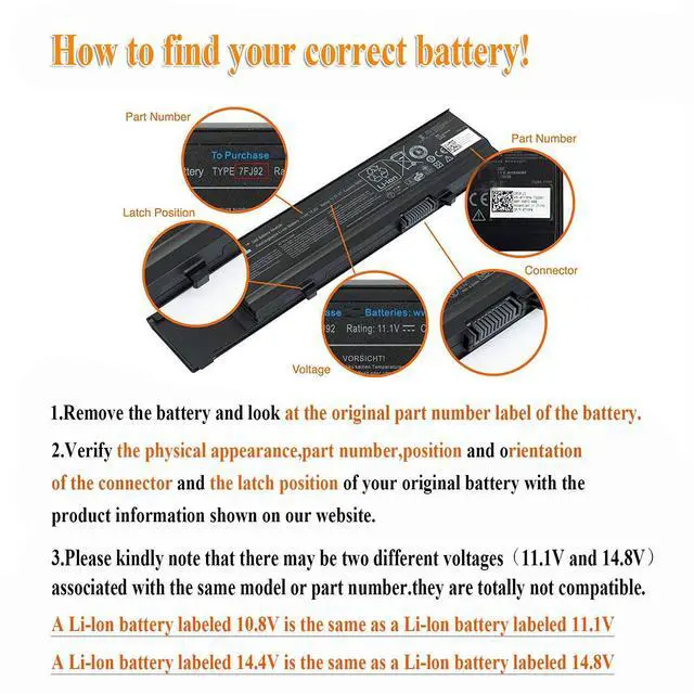 Alt view image 6 of 6 - A1495 A1406 New Laptop Battery Replacement for MacBook Air 11 Inch A1465 A1370 (Mid 2011 2012 2013 Early 2014 2015 Version); MC968 MD223 MD711 020-7376-A 020-7377-A