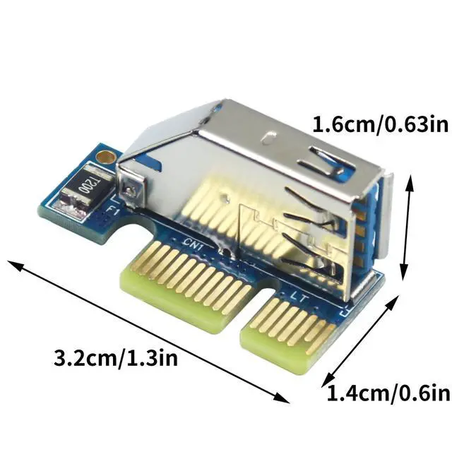Alt view image 3 of 7 - PCIe to PCI Adapter | Single/Dual Slot Converter with USB 3.0 Cable | Legacy Device Expansion for Audio Interfaces & Capture Cards