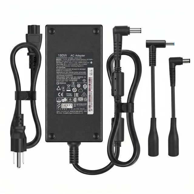 Main image of 180W AC Power Adapter Compatible with MSI Gaming Laptop Thin GF63 GF65 GF75, Katana GF66 GF76, Stealth GS63 GS65, 19.5V 9.23A