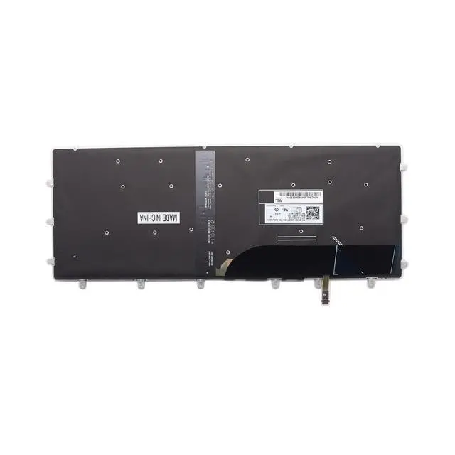 Alt view image 2 of 2 - New Keyboard Replacement for Inspiron 15 7000 15-7558 15-7568 XPS 15 9550 9560 9570 Precision 5510 m5510 5520 5530 NSK-LV0BW us Backlit Black