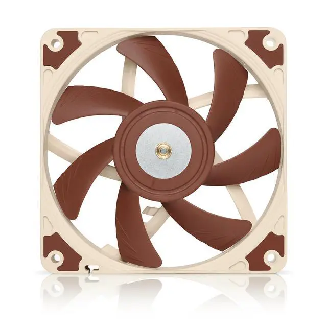 Alt view image 2 of 7 - NF-A12x15 PWM, Premium Quiet Slim Fan, 4-Pin (120x15mm, Brown)