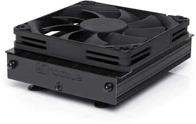 Main image of NH-L9a-AM5 chromax.Black, Premium Low-Profile CPU Cooler for AMD AM5 (Black)