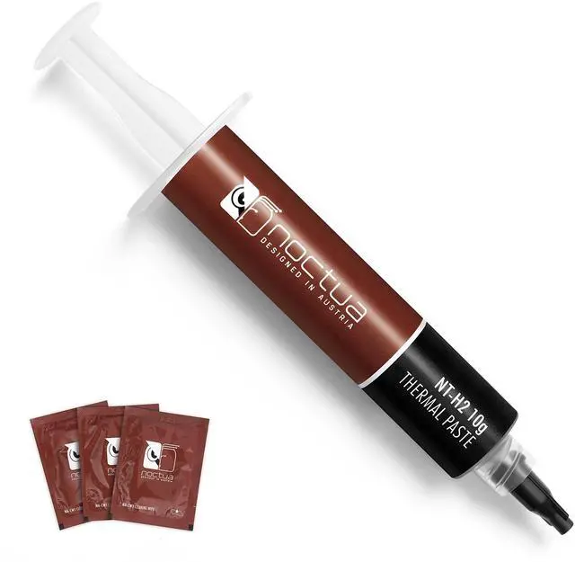 Main image of NT-H2 10g, Thermal Computer Paste incl. 10 Cleaning Wipes (10g)