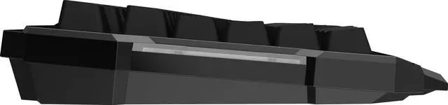 Alt view image 6 of 6 - i Forge GK100 US - Membrane Keyboard, RGB, Ergonomic, Anti-GHOSTING, Angle-Adjustable (Black)