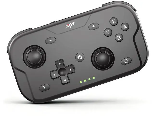 Main image of 2/Switch 1/PC/iOS/Android/Steamdeck, Joystick Lift and Down Design,Wireless Bluetooth & Wired Gamepad with Turbo Function, 6-Axis Gyro, HD Vibration & 3D Joysticks, Home Button Wake-Up(black)