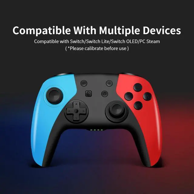 Alt view image 7 of 7 - Pro Controller for Nintendo Switch/Lite/OLED/Windows, Hall Effect Joystick for Wireless Switch Controllers