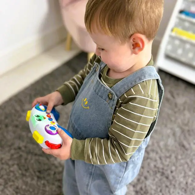 Alt view image 2 of 4 - Early Learning - On The Go Game Controller - Baby Game Controller Toy for Boys & Girls Ages 3 Months and Up - Award Winning Toys