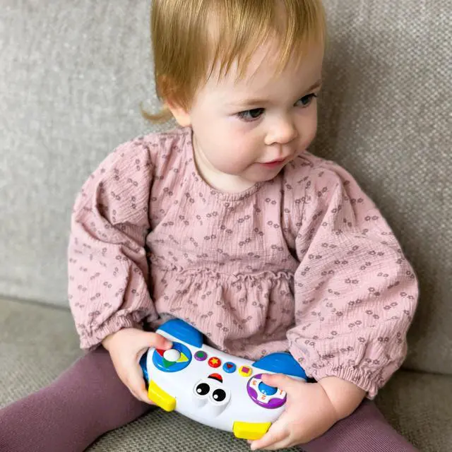 Alt view image 3 of 4 - Early Learning - On The Go Game Controller - Baby Game Controller Toy for Boys & Girls Ages 3 Months and Up - Award Winning Toys