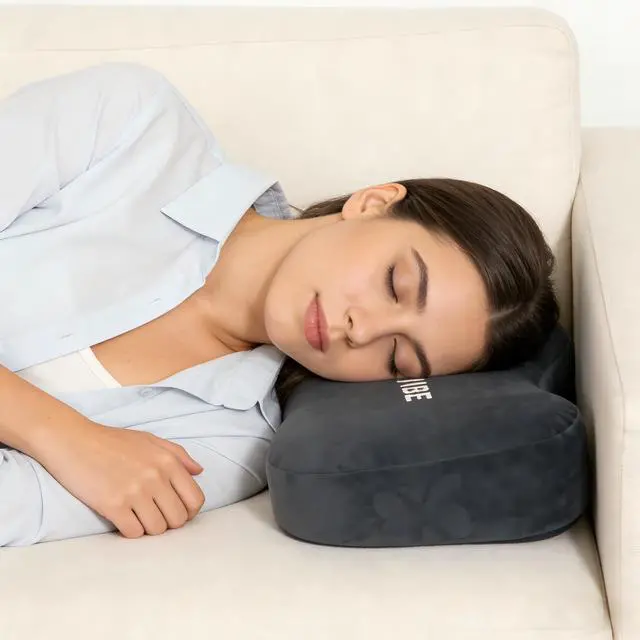 Alt view image 4 of 7 - Neck Pillows-Chair Headrest,Neck & Cervical Pillows-Memory Foam,Black